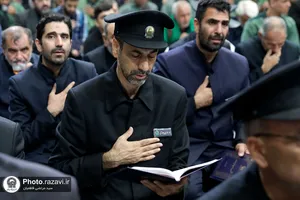 مراسم عزاداری حضرت اباعبدالله الحسین علیه السلام از سوی تولیت آستان قدس رضوی-2