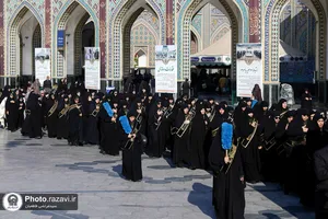 عزاداری هیئت عالم آل محمد در روز شهادت امام سجاد علیه السلام