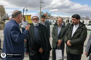 بازدید تولیت آستان قدس رضوی از خدمت&zwnj;رسانی به زائران در زائرشهر رضوی