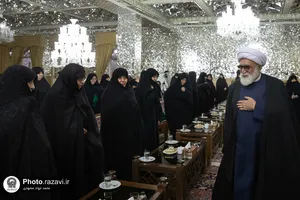 دیدار همسران سرداران شهید کشور با تولیت آستان قدس رضوی