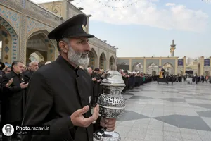 عزاداری هیئت عالم آل محمد در روز وفات حضرت معصومه سلام&zwnj;الله&zwnj;علیها