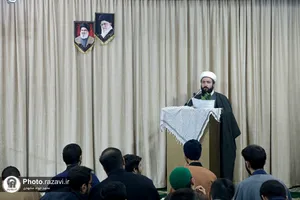 حضور تولیت آستان قدس رضوی در مدرسه علمیه امام خمینی (ره) مشهد