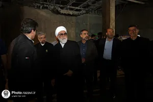 بازدید تولیت آستان قدس رضوی از پروژه&zwnj;های عمرانی حرم مطهر