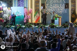 جشن ولادت حضرت رسول ویژه زائرین عرب زبان در حرم مطهر رضوی