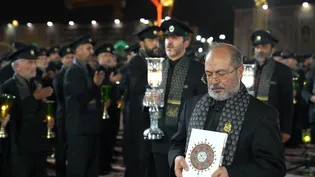 آیین خطبه خوانی شب عاشورا در حرم مطهر رضوی