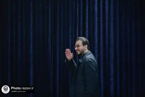 ضبط برنامه تلویزیونی شب یلدا در حرم مطهر رضوی
