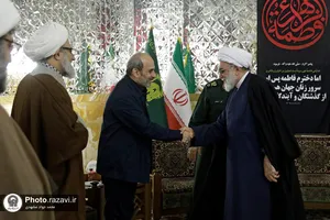 دیدار اعضای هیئت امنای هیأت و تشکل&zwnj;های دینی با تولیت آستان قدس رضوی