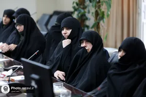 هم&zwnj;اندیشی عفاف و حجاب در حرم مطهر رضوی