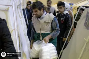 یاری آستان قدس رضوی به زلزله زدگان خوی