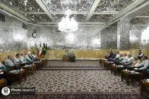دیدار مدیران کانون&zwnj;های خادمیاری کشور با تولیت آستان قدس رضوی
