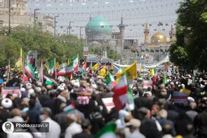 راهپیمایی روز جهانی قدس در مشهد
