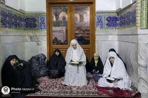 مراسم تحویل سال 1402 در حرم مطهر رضوی - 2