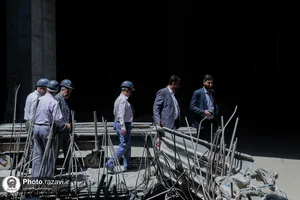 بازدید داوران و برگزیدگان جشنواره امام رضا علیه السلام از پروژه های عمرانی آستان قدس رضوی