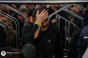 مراسم بزرگداشت شهدای تیپ فاطمیون