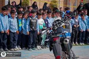 بزرگداشت &laquo;هفته فراجا&raquo; در دبستان پسرانه امام رضا علیه&zwnj;السلام