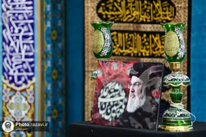 عزاداری مهمانان لبنانی آستان قدس رضوی در شهادت حضرت زهرا(س)