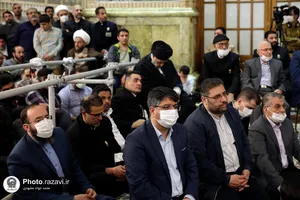 سخنرانی نوروزی رهبر معظم انقلاب در حرم مطهر رضوی