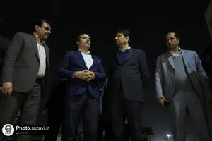 بازدید وزیر ارتباطات و فناوری اطلاعات از دکل&zwnj;های مخابراتی حرم مطهر رضوی