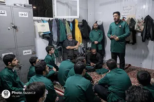 حضور رتبه&zwnj;های برتر کنکور سراسری و نخبگان علمی کشور در چایخانه حضرت رضا علیه&zwnj;السلام
