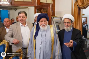استقبال از شیوخ عشایر خوزستان در فرودگاه شهید هاشمی&zwnj;نژاد مشهد
