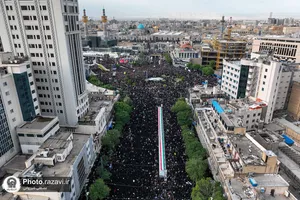 تشییع رئیس&zwnj;جمهور شهید و همراهان در مشهدالرضا&zwnj;&zwnj;علیه السلام -1