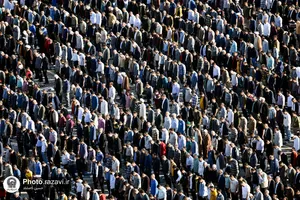 اقامه نماز عید سعید فطر در حرم مطهر رضوی - 1