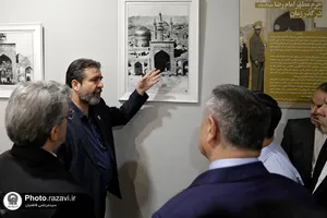 تشرف رئیس مجلس قانون&zwnj;گذاری ازبکستان به حرم مطهر رضوی