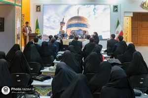 نشست خادمیاران سامانه ملی ۱۳۸ با مدیر آشپزخانه و مهمانسراهای حضرت رضا علیه السلام