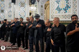 عزاداری هیأت&zwnj;های مذهبی به مناسبت شهادت امام رضا علیه&zwnj;السلام