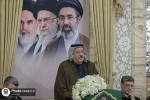 دیدار تولیت آستان قدس رضوی با شیوخ عشایر عراق