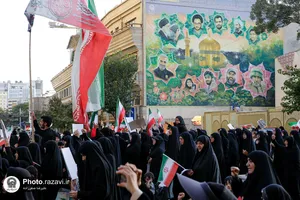راهپیمایی روز عفاف و حجاب در مشهد
