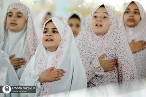 &laquo;پرواز پروانه&zwnj;ها&raquo; در حرم مطهر امام رئوف