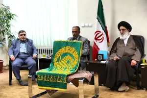 آغاز بکار جشن های زیر سایه خورشید در البرز با حضور خدام حرم امام رضا (ع) / گزارش تصویری