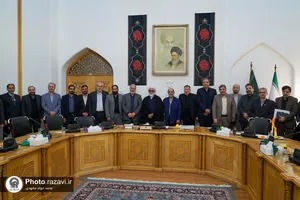 دیدار مدیران بنیاد کرامت با تولیت آستان قدس رضوی