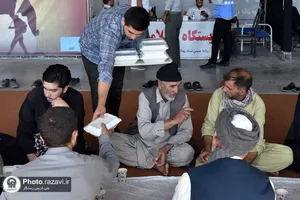 زائران افغانستانی اربعین حسینی در مرز دوغارون