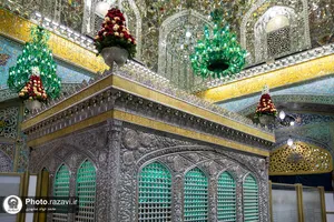 اصلاح نورپردازی روضه منور رضوی