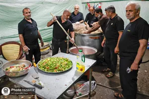 مواکب خدمت رسان به زائران بارگاه منور رضوی-2