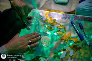 پروژه مرمت و بازسازی پنجره رواق حضرت معصومه(س)