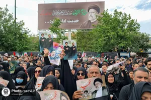 تشییع رئیس&zwnj;جمهور شهید و همراهان در مشهدالرضا&zwnj;&zwnj;علیه السلام -3
