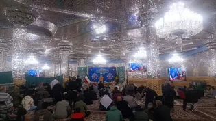 جشن زائران عرب زبان امام رضا (ع) در میلاد باقرالعلوم (ع)