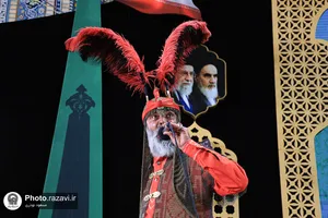 عزاداری سنتی شب پنجم محرم در &laquo;حسینیه حرم&raquo;