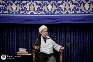 عزاداری شام اربعین حسینی در حرم مطهر رضوی