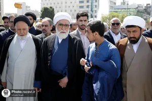 راهپیمائی روز جهانی قدس در مشهد-١