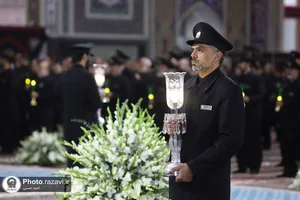 آیین خطبه&zwnj;خوانی شب شهادت امام رضا علیه&zwnj;السلام در حرم مطهر رضوی-2