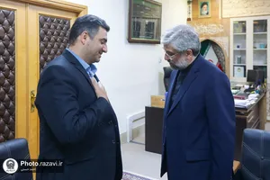 دیدار مردمی مدیر عالی حرم مطهر رضوی