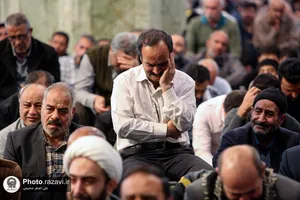 حال و هوای حرم مطهر رضوی در لیلةالرغائب