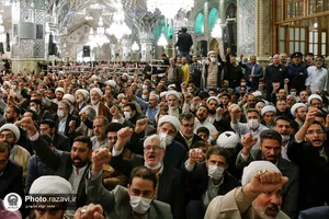 سخنرانی نوروزی رهبر معظم انقلاب در حرم مطهر رضوی