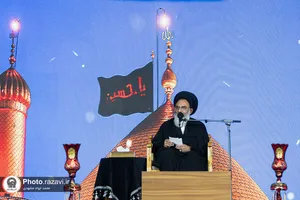 آئین بزرگداشت رهبر شهید انقلاب اسلامی در حرم مطهر رضوی