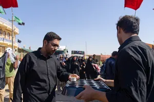 خدمت رسانی به زائران اربعین حسینی