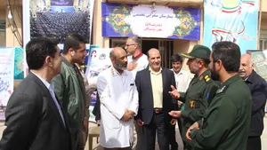 خدمتی رضوی از جنس سلامت در بخش بوشکان اجرا شد